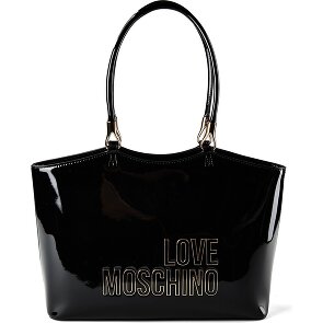 Love Moschino Enameled Logo Shopper Bag 35 cm