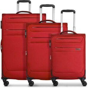 Worldpack Chicago 4 kółka Zestaw walizek 3-części z plisą rozprężną