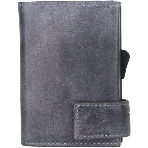 SecWal Etui na karty kredytowe  2 Skórzany portfel RFID 9 cm