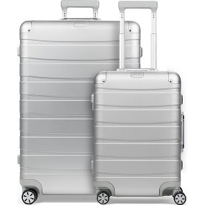 Redolz Pro Aluminium 4 kółka Zestaw walizek 2-części