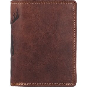 Jack Kinsky Monterey Portfel Ochrona RFID Skórzany 9.5 cm