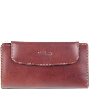 Greenland Nature Rubinowy Portfel IV Skórzany 19 cm