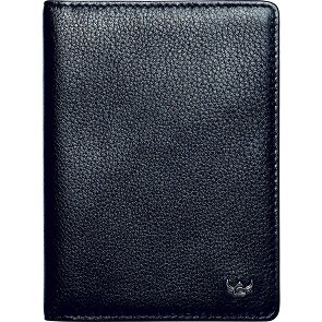 Golden Head Skórzane etui na karty identyfikacyjne RFID Capri 9 cm