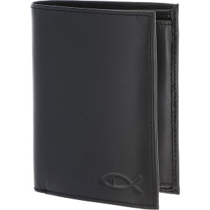 oxmox Leather Portfel Ochrona RFID Skóra 13 cm