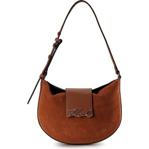 Karl Lagerfeld Signature Torba na ramię Skórzany 27 cm