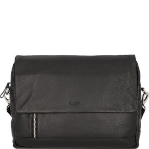 Alassio Briefcase Messenger Skóra 38 cm Komora na laptopa