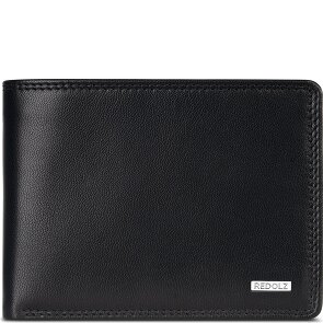 Redolz Leather Essentials QF portfel RFID skórzany rozkładany 12 cm