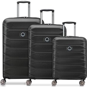 Delsey Paris Meteor 4 kółka Zestaw walizek 3-części z funkcją poszerzenia