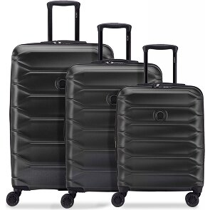 Delsey Paris Meteor 4 kółka Zestaw walizek 3-części z funkcją poszerzenia
