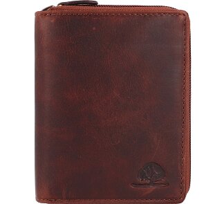 Greenburry Rugged Portfel Ochrona RFID Skórzany 10 cm