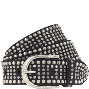 b.belt Riva Studded Belt Leather