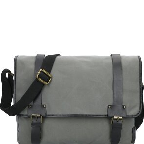 Harbour 2nd City Canvas Yale Briefcase Messenger 37 cm Komora na laptopa
