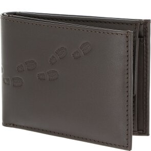 oxmox Leather Portfel Ochrona RFID Skóra 11 cm