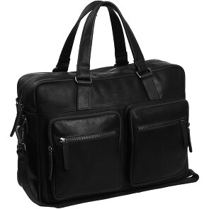 The Chesterfield Brand Wax Pull Up Teczka Skórzany 43 cm Komora na laptopa