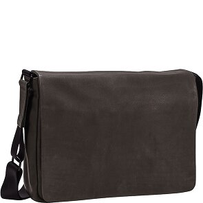 Leonhard Heyden Haga Messenger Leather 37 cm Laptop Compartment