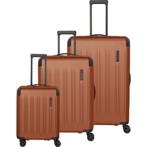 Travelite Dynamiic 4 kółka Zestaw walizek 3-części z plisą rozprężną