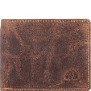 Greenburry Vintage Portfel Ochrona RFID Skórzany 12 cm