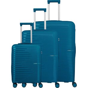 Travelite Pacific 4 kółka Zestaw walizek 3-części
