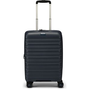 d&n Travel Line 4700 4 kółka Walizka kabinowy 55 cm z plisą rozprężną