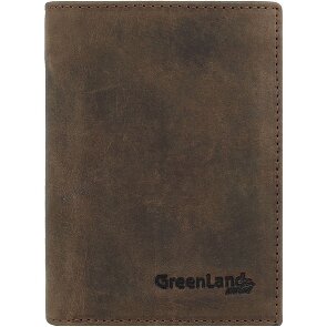 Greenland Nature Portfel RFID skórzany 9 cm