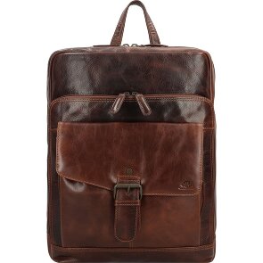 Greenburry Rugged Plecak biznesowy Skórzany 39 cm Komora na laptopa