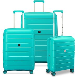 MODO by Roncato Starlight 3.0 4 kółka Zestaw walizek 3-części z plisą rozprężną