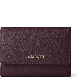 Lazarotti Portfel Bologna Leather XL z kieszenią zapinaną na zamek dookoła, Skóra, 14 cm