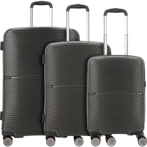 Worldpack San Francisco 4 kółka Zestaw walizek 3-części