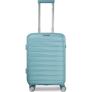 Franky London 4 kółka Walizka kabinowy S 55 cm z plisą rozprężną