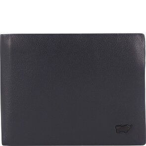 Braun Büffel Hannes Portfel Ochrona RFID Skórzany 12 cm