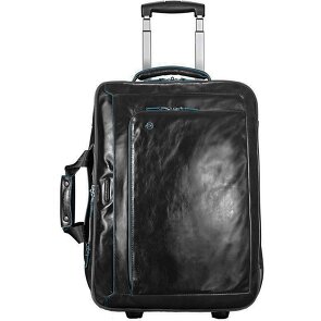 Piquadro Blue Square 2 kółka Walizka biznesowa Skóra 51 cm Komora na laptopa