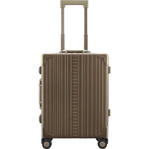 Aleon Walizka kabinowa Traveler Domestic z 4 kółkami, Aluminium, 55 cm