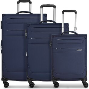 Worldpack Chicago 4 kółka Zestaw walizek 3-części z plisą rozprężną