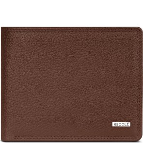 Redolz Leather Essentials QF portfel RFID skórzany rozkładany 12 cm