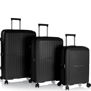 Heys AirLite 4 kółka Zestaw walizek 3-części z plisą rozprężną