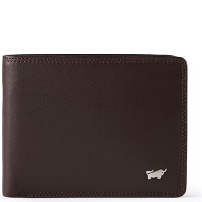 Braun Büffel Golf 3.0 Portfel Ochrona RFID Skórzany 12 cm