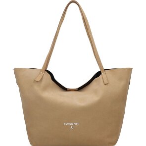 Patrizia Pepe Shopper Bag Skórzany 43 cm