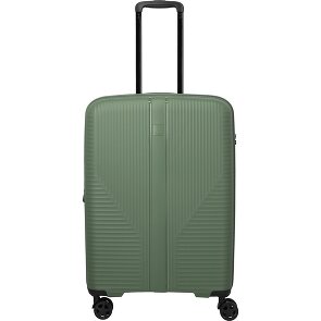Travelite Air Stripe 4 kółka Walizka M 66 cm z plisą rozprężną