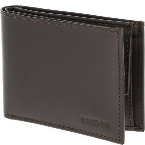 oxmox Leather Portfel Ochrona RFID Skóra 11 cm