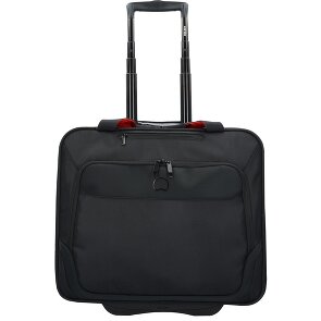 Delsey Paris 2-kołowy wózek biznesowy Parvis z przegrodą na laptopa 44 cm