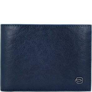Piquadro Niebieski Kwadratowy Specjalny Portfel RFID Skórzany 13 cm