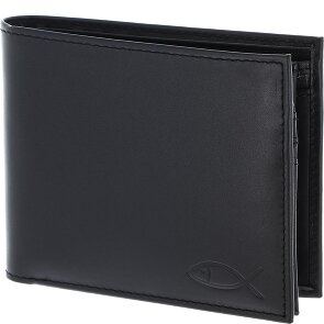 oxmox Leather Portfel Ochrona RFID Skóra 12 cm