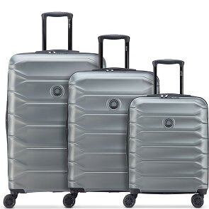 Delsey Paris Meteor 4 kółka Zestaw walizek 3-części z funkcją poszerzenia