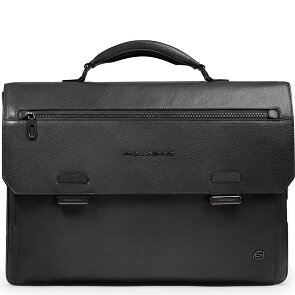 Piquadro Solm Teczka Skóra 42 cm Komora na laptopa