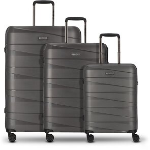 Redolz Essentials 10 3-SET 4 kółka Zestaw walizek 3-części
