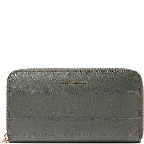 Piquadro Patricia Portfel Ochrona RFID Skórzany 19 cm