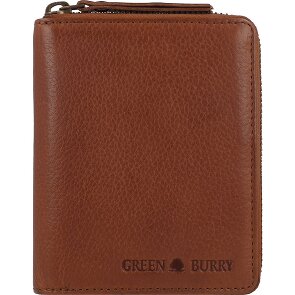 Greenburry Colombiana Portfel Ochrona RFID Skórzany 10.5 cm