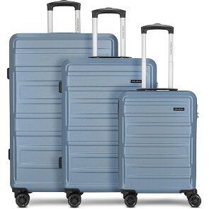 Worldpack New York 2.0 4 kółka Zestaw walizek 3-części