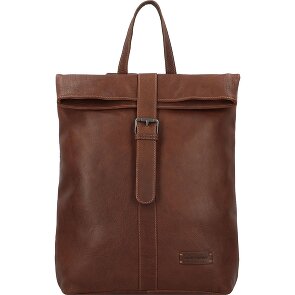 Jack Kinsky Porto Plecak Skórzany 37 cm Komora na laptopa
