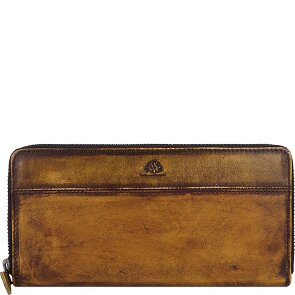 Greenburry Destressed Portfel Ochrona RFID Skórzany 19 cm